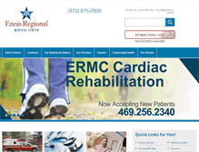 Tablet Screenshot of ennisregional.com